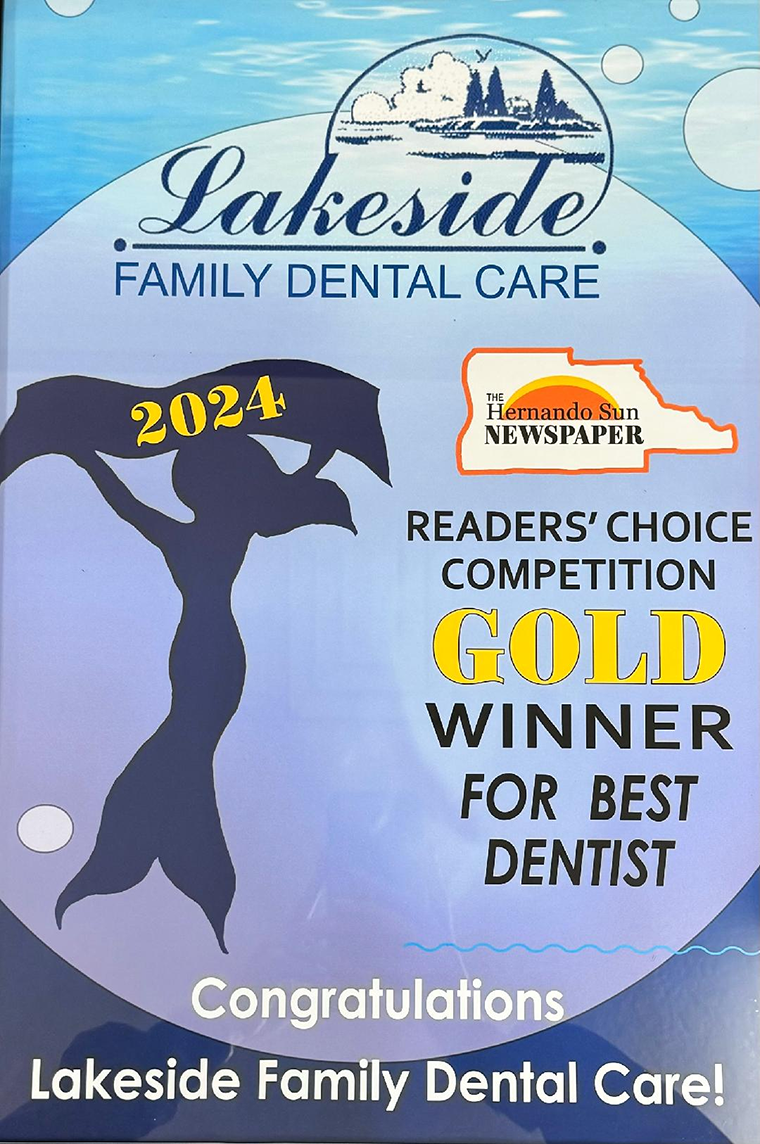 Lakeside Family Dental Care - Readers Choice Award Gold